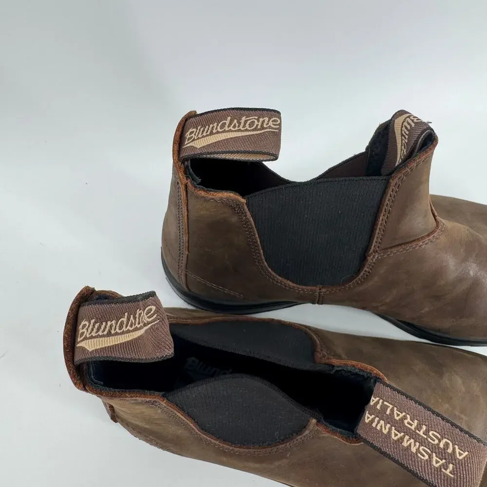 Blundstone 1911 Tobacco Suede Mens Boot AUS 10 US 11 NEW Waxed Chelsea Slip-On